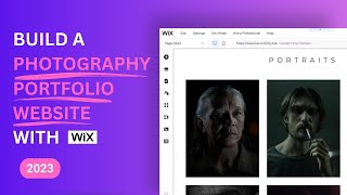 How to Build a Photography Portfolio Website with Wix | 2024 Beginner Tutorial - Step by Step