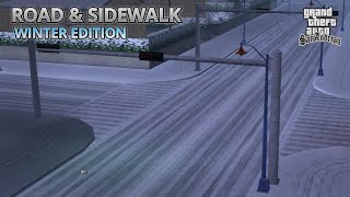 ROAD & SIDEWALK WINTER EDITION FULL SA || GTA SA ANDROID screenshot 4