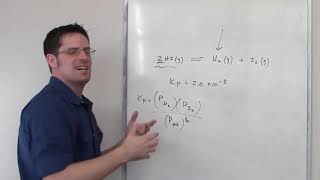 Another Gas Equilibrium Sample Problem: Chapter 17 – Part 21
