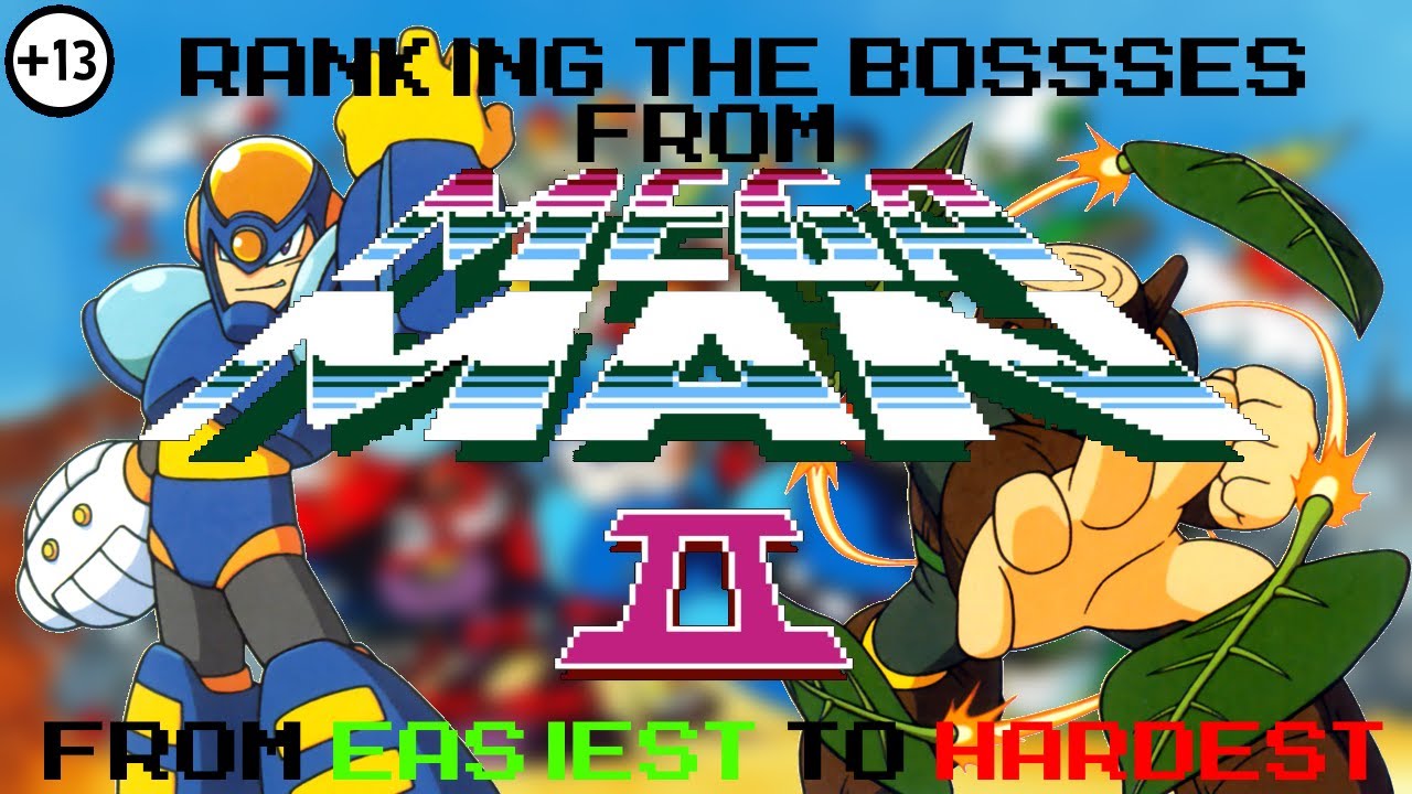 Ranking the bosses from Megaman 2 from easiest to hardest - YouTube