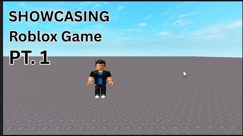 Showcasing My Roblox Game - PT 1