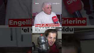 Engelli Çift, Birbirlerine El Ve Ayak Oldu