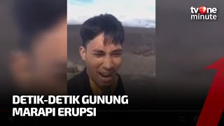 Gunung Marapi Sumbar Erupsi Saat 40 Orang Sedang Pendakian | tvOne Minute