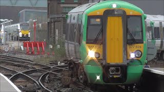 Trains @ Three Bridges Railway Station - 6th February 2016