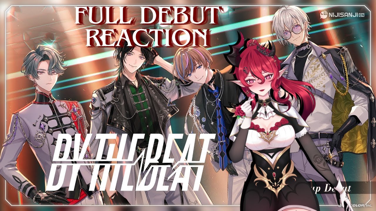 NIJISANJI BY THE BEAT FULL DEBUT REACTION