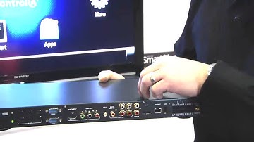 ISE 2012: Control4 new  HC-250 and HC-800 cotrollers in demo