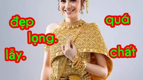 Đám cưới Khmer cô dâu đẹp lọng lẫy với bộ trang sức và trang phục truyền thống (MV Khmer)