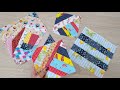 Retalhos 3  maneiras de costurar um quadrado de maneira rápida 🔥 DICA PARA INICIANTE#diy #patchwork