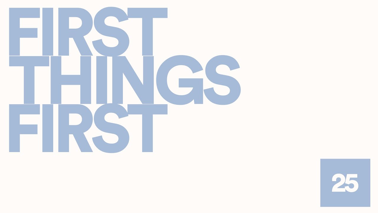 Jordan Rippy First Things First: Prayer | Pastor Jordan Rippy - YouTube