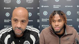 Pascal Jansen And Tayvon Gray Pre Match Press Conference - NYCFC vs New York Red Bulls 5/15/26