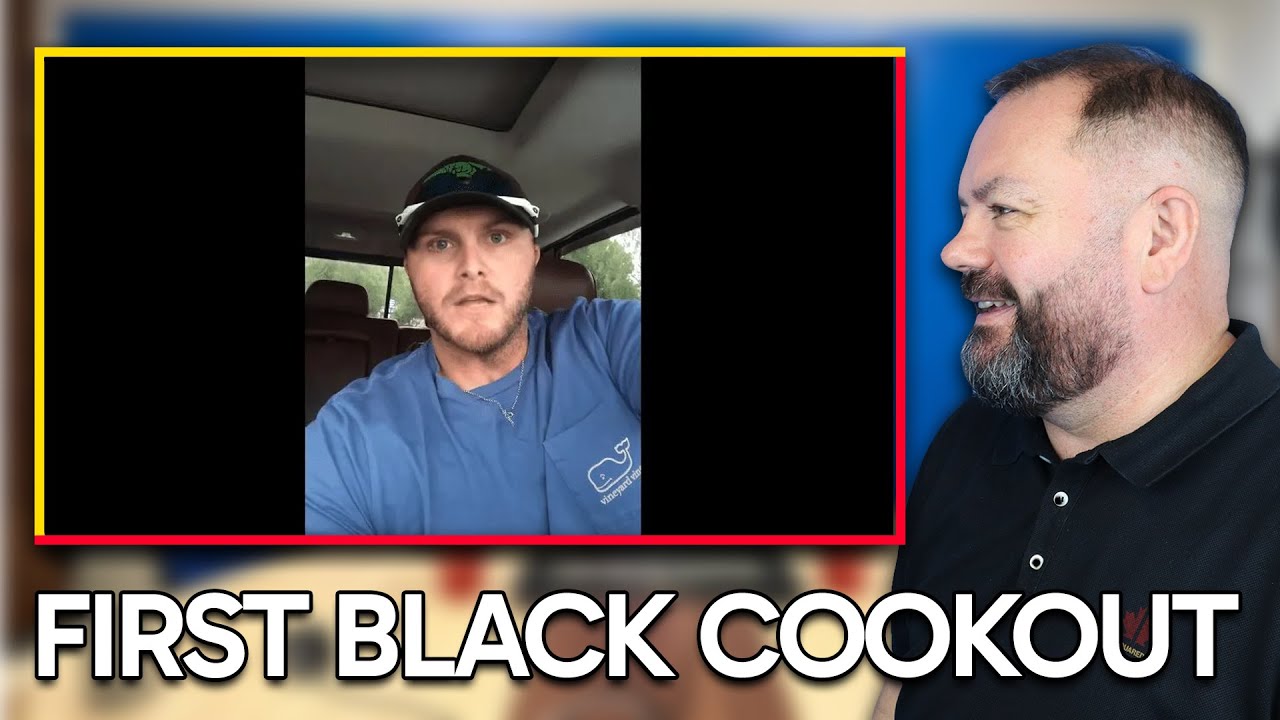 My first black cookout REACTION | OFFICE BLOKES REACT!!