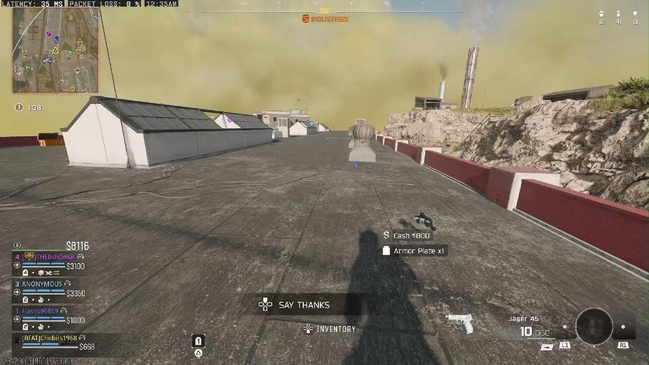 Rebirth Island win 502 with THEfishOmac ANONYMOUS and Flash696869