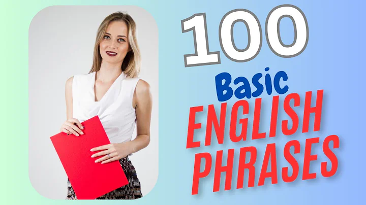 Learn 100 common phrases in English in 10 minutes   🇺🇸 