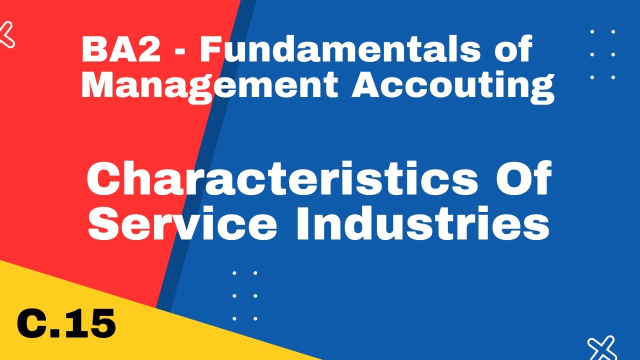 BA2 | Manufacturing Vs Service Industries |  CIMA | cimaselfstudy.com | Free CIMA Study Materials