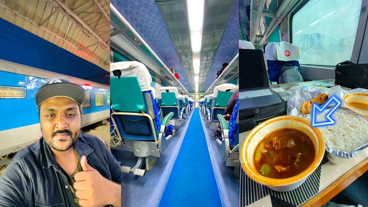 Ordered Delicious food in Shatabdi Express Executive class IRCTC