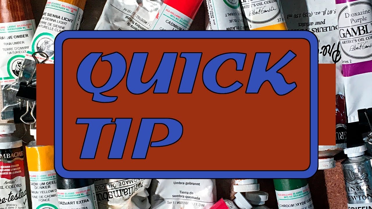 What to do with leftover paint at the end of the session YouTube