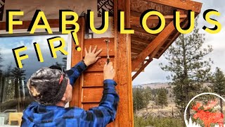 One-of-a-Kind Lap Siding Install Begins, on an Off Grid Mountain Cabin.