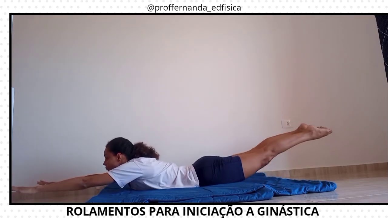 Educação Física Rolamentos de iniciação à ginástica
