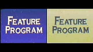 Feature Program (Christmas Version)/1986 WDHV Presents Logo Comparison (Original vs G Major Version)