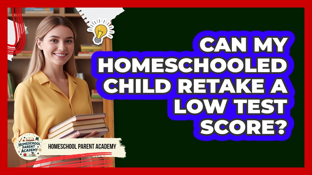 Can My Homeschooled Child Retake A Low Test Score?