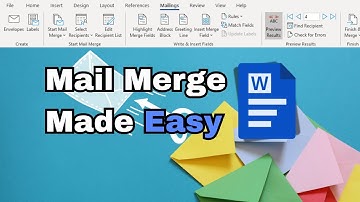 How to Use Mail Merge in Microsoft Word