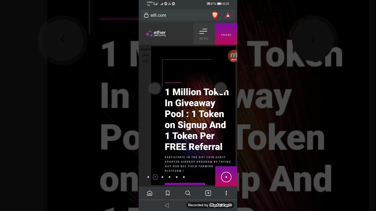 Free $78 Airdrop EIFI 💵🤑🤑