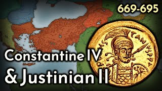 Constantine IV and Justinian II