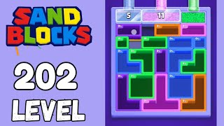 Sand Blocks Level 202 Walkthrough Solution