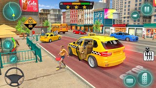 US Prado Car Taxi Cab Simulator 3D - Car Driving in Open World City - Android GamePlay screenshot 5