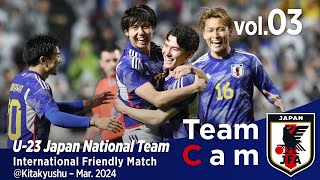 Team Cam vol.03| U-23ウクライナ代表戦の舞台裏 | International Friendly Match @Kitakyushu