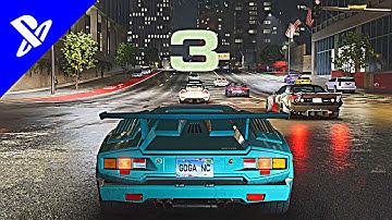 NFS: UNBOUND - Lamborghini Countach Gameplay PS5 (No Commentary)