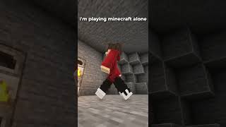 I'm Playing Minecraft Alone But... (Pedro) #shorts #minecraft