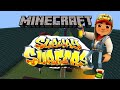 Subway Surf  in Minecraft! Will I survive?