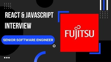 Fujitsu JavaScript & React Interview Experience | JavaScript Interview | React JS Interview