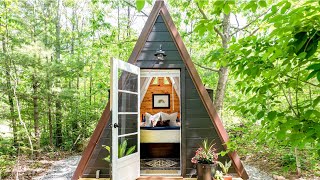 Tiny A-Frame Full Tour