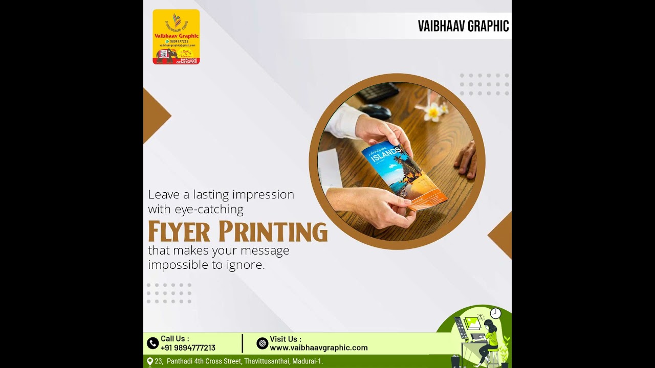 flyer designing & printing 