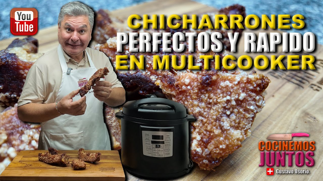 Como hacer CHICHARRONES PERFECTOS | multicooker