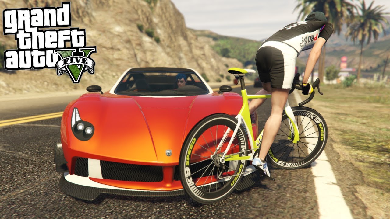 FLYT DIG, CYKLIST! // GTA 5 Online [Dansk]