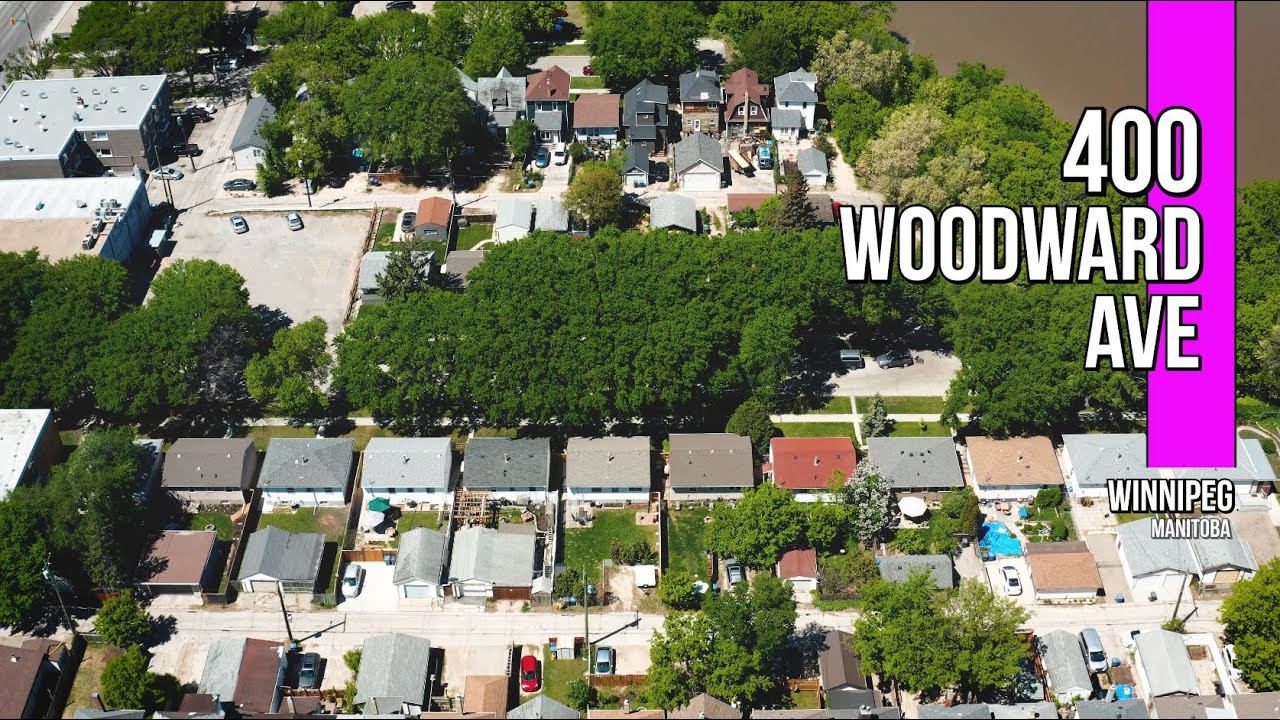 Real Estate Video, 400 Woodward Ave, Winnipeg, Non-Branded, 4K!
