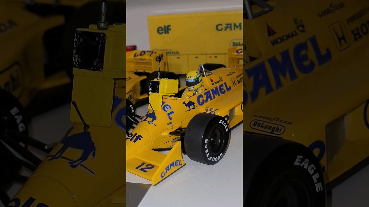 Ayrton Senna 1987 Lotus 99T 