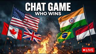 LIVE Flag Battle 2026🌍 Type Your Country NOW! | Who Wins?