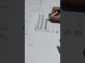 “Easy Calligraphy Tricks for Beginners” #calligraphy #handwriting #art