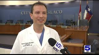 3 Weslaco city employees honored for saving man in motorcycle accident