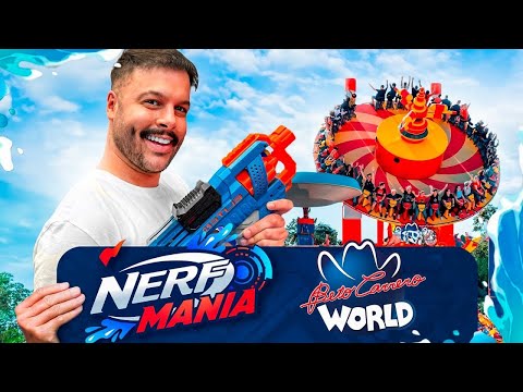 CONHEÇA A NOVA ÁREA NERF DO BETO CARRERO | Thigas #betocarrero #nerf