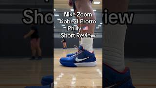 Nike Zoom Kobe 4 Protro “Philly” On Feet & In Hand Looks - Short Review #shorts #kobebryant #philly