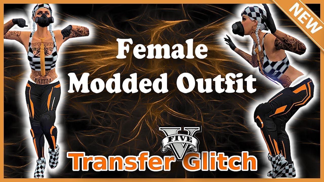 GTA 5 ONLINE I FEMALE OUTFIT COMPONENTS: CHECKERBOARD + TRON PANTS & MORE! [1.42]