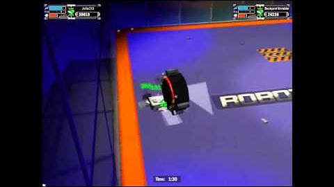 Cynon Plays Robot Arena 2 DSL: Julia 211 vs. Backyard Scrapper