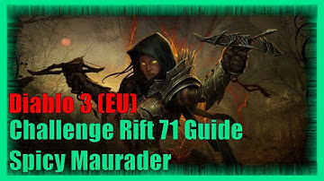 Diablo 3 Challenge Rift 71 Guide (EU) (D3 Guide) Route and Strategy