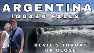 Iguazú Falls Argentina Side - Devil’s Throat Up Close & Walking Above the Falls!