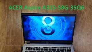 Мини Обзор ноутбука ACER Aspire 3 A315-58G (NX.ADUEU.015) 1115G4/8/MX350/512 с комментариями Review
